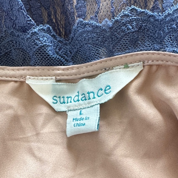 Sundance Navy Lace Midi Dress - Picture 5 of 7